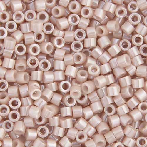 Frasco Delica 11/0 RD n.º 1535 de color rosa champán opaco Ceilán de 5,2 g