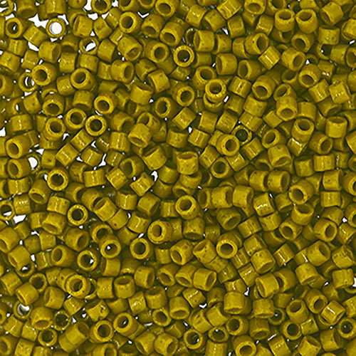 Frasco de 5,2 g Delica 11/0 RD n.º 2141 Duracoat teñido opaco oliva