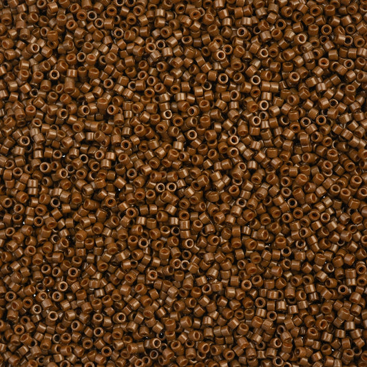 Delica 11/0 RD #2142 Opaque Dyed Cognac