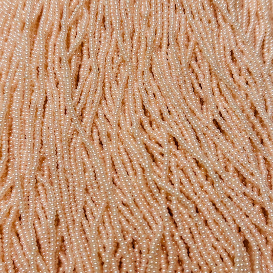 11/0 Preciosa Seed Bead Pearlized Ceylon Orange
