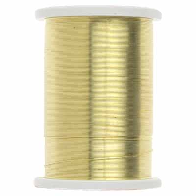 Beading Wire, 34ga, 24yds - Gold