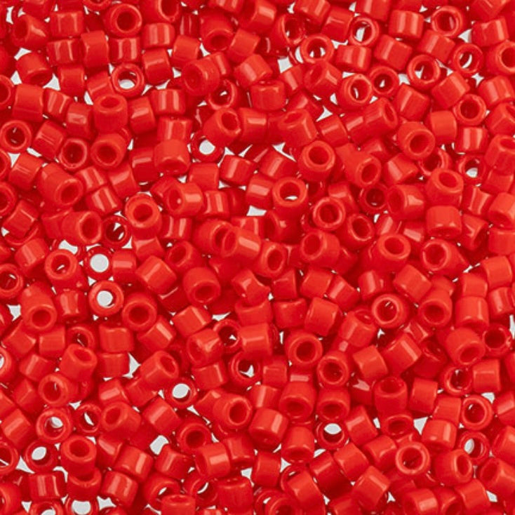 Delica 11/0 RD #0723 Flacon rouge de 5,2 g