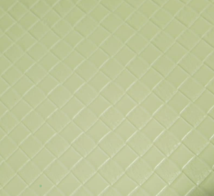 Flat Basket Weave - Yellow - 8*12 Inch Vinyl Backing Material