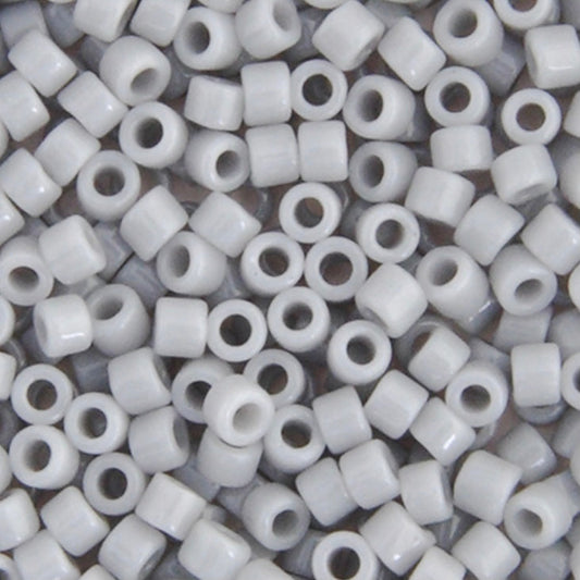 Frasco opaco Delica 11/0 RD n.° 1139 de 5,2 g, color gris fantasma