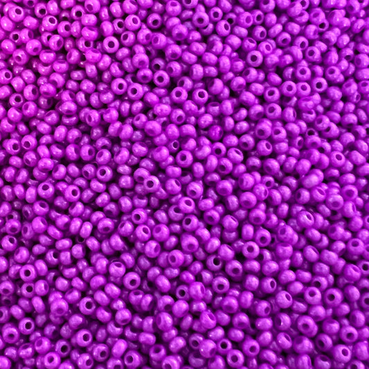 Perles de rocaille Preciosa 11/0 opaques teintes fuchsia