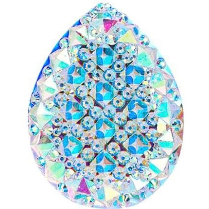 30*40 Resin Sew-On Gummy Spike Drop - See Color Option