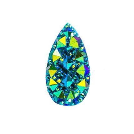 18*25 Resin Sew-On Gummy Spike Drop - See Color Options