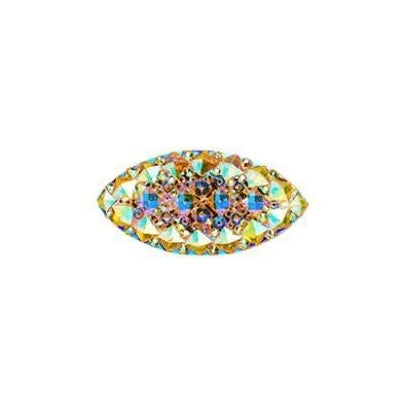 9*20mm Resin Sew-On Gummy Spike Navette - See Color Options