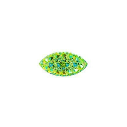 Navette à picots en résine à coudre 7 x 15 mm - Voir les options de couleur