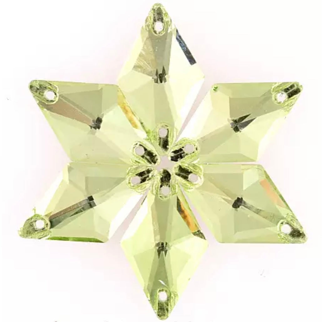 11*19 Glass Rhombus, Crystal AB, Sold in Packs of 28 - Bulk Package