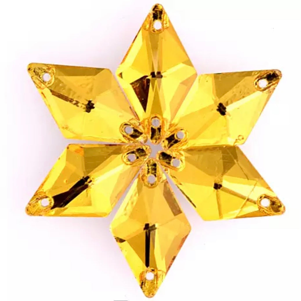 11*19 Glass Rhombus, Crystal AB, Sold in Packs of 28 - Bulk Package