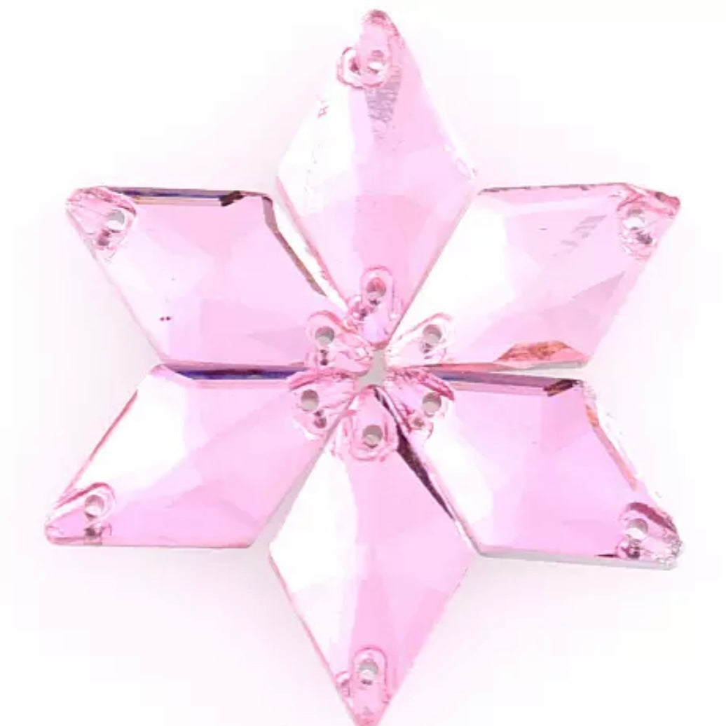 11*19 Glass Rhombus, Crystal AB, Sold in Packs of 28 - Bulk Package