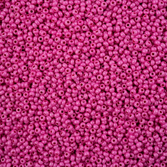 11/0 Preciosa Seed Beads Terra Intensive Pink