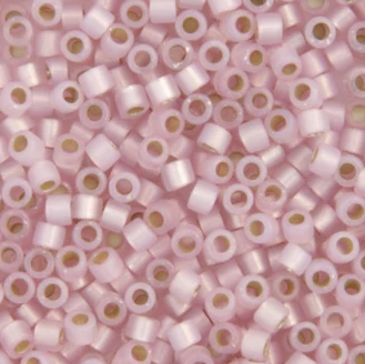 Delica 11/0 RD #1457 Pale Rose Opal S/L 5.2g Vials