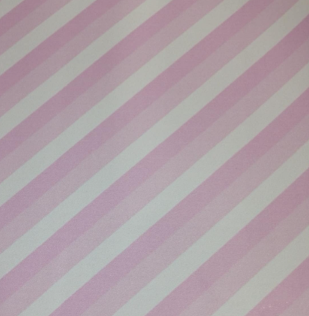 Pink Stripe - 8*12 Inch Vinyl Backing Material
