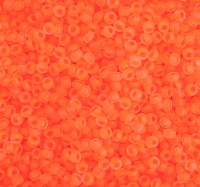 Orange fluo transparent - 10/0 Preciosa