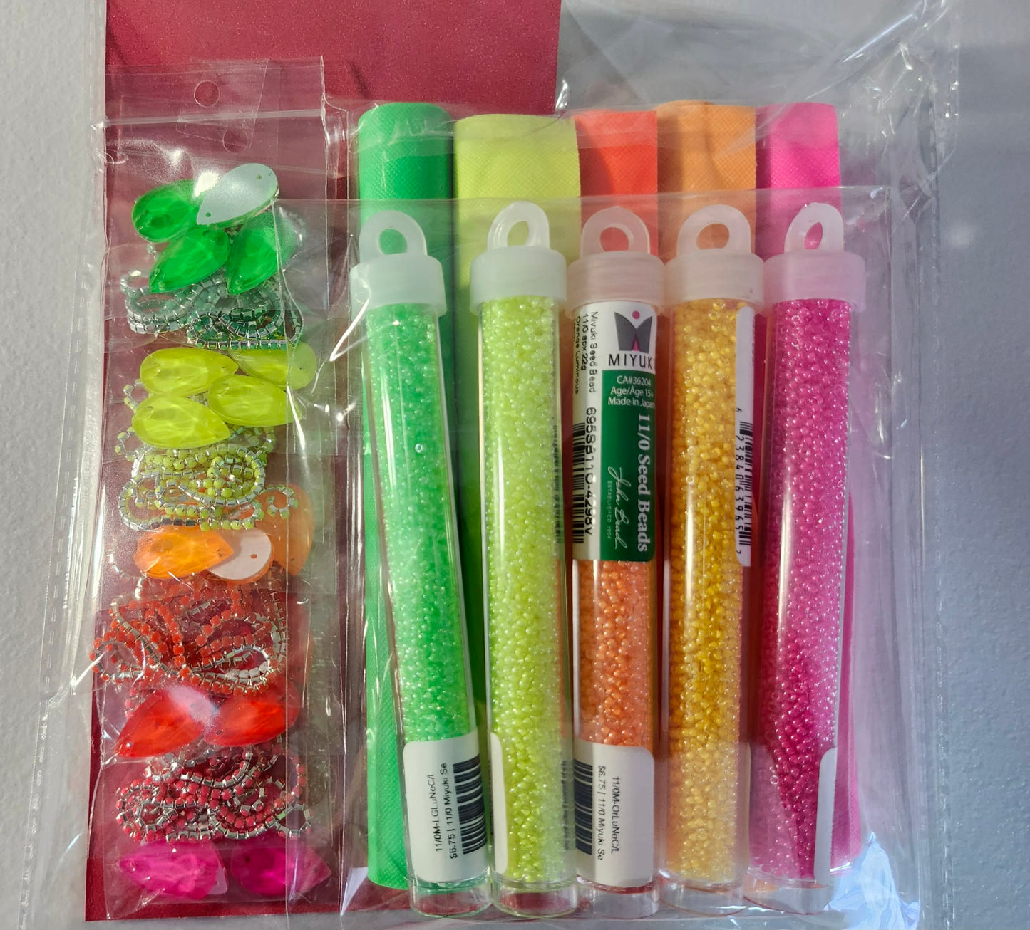Miyuki 11/0 Neon Kit