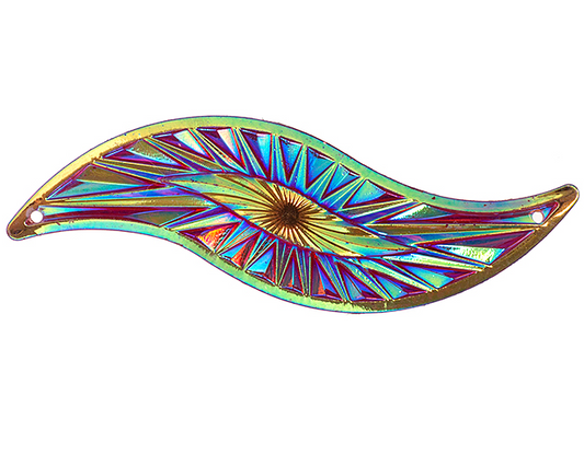 Celestial Red AB Cabochon -14 x 48mm