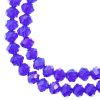 Crystal Lane DIY Rondelle 2 Strand 7in, 8x10mm, Transparent Sapphire AB