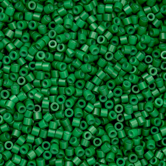 11/0 Cylin Bead, 25g Bag, Jade Green