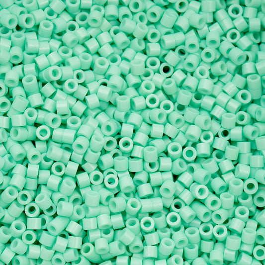 11/0 Cylin Bead, 25g Bag, Opaque Seafoam