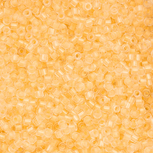 11/0 Cylin Bead, 25g Bag, Glow in Dark - Light Yellow