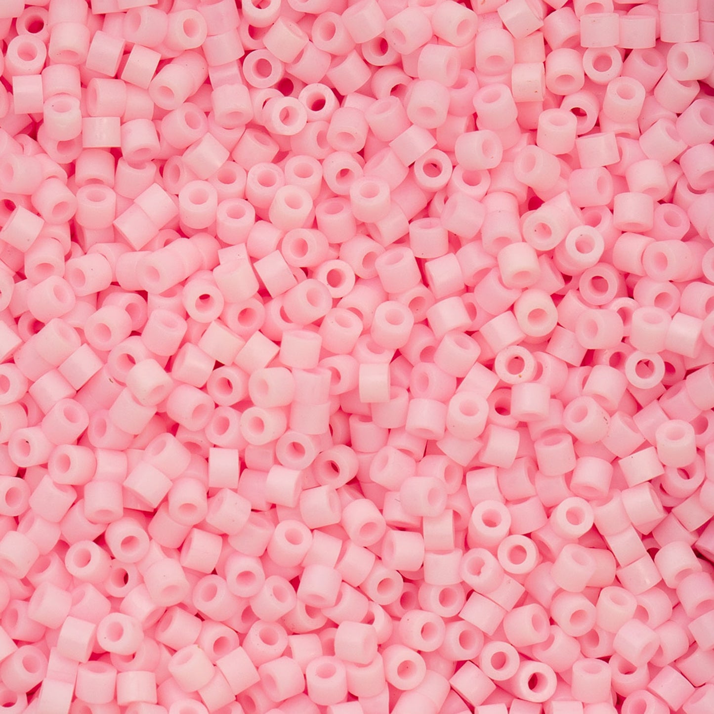 11/0 Cylin Bead, 25g Bag, Matte Macaron, Pink Blush
