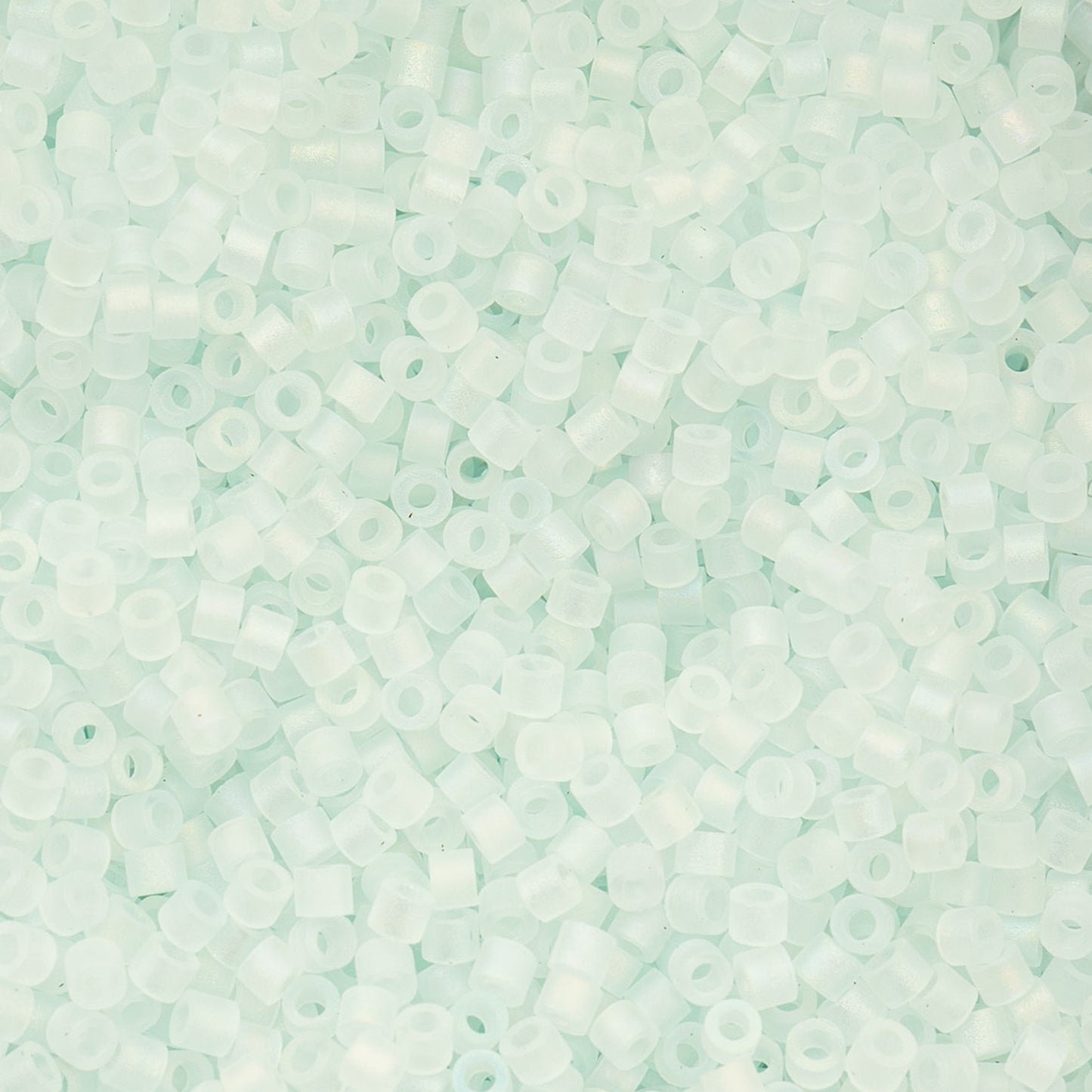 Cylin Bead 11/0 25g Bag, Matte Macaron AB - Soft Blue