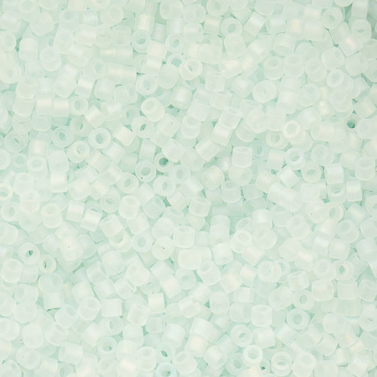 Cylin Bead 11/0 25g Bag, Matte Macaron AB - Soft Blue