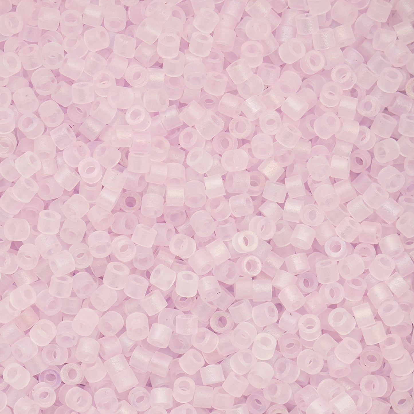 Cylin Bead 11/0 25g Bag, Matte Macaron AB - Pale Lavander