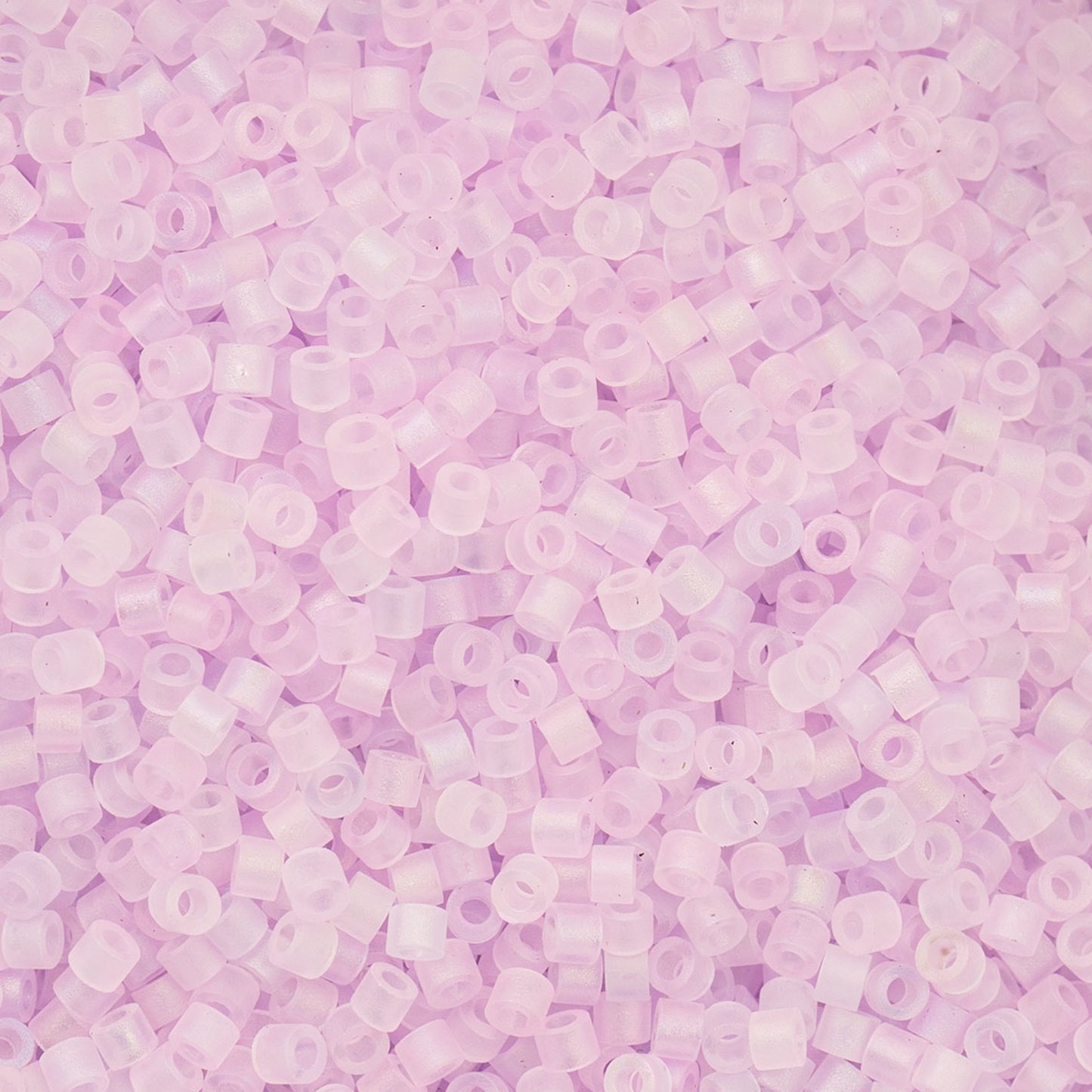 Cylin Bead 11/0 25g Bag, Matte Macaron AB - Lilac Frost