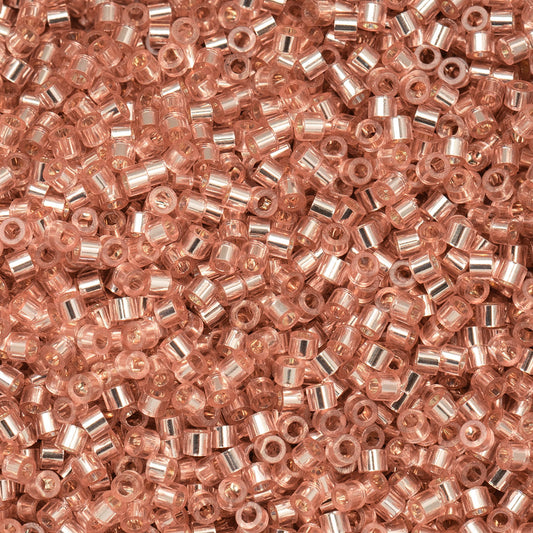 Cylin Bead 11/0 25g Bag, Burnished Copper Lined