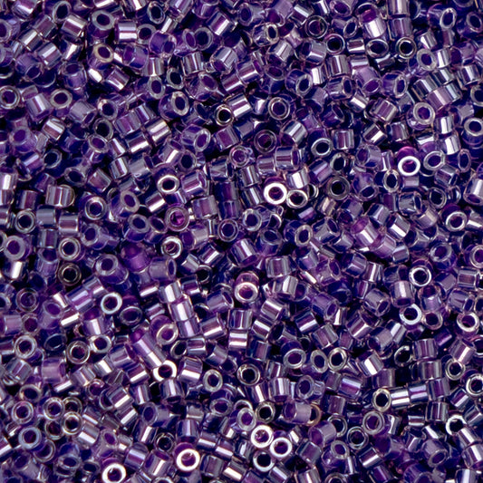 11/0 Cylin Bead, 25g Bag, Lavender Gemdust
