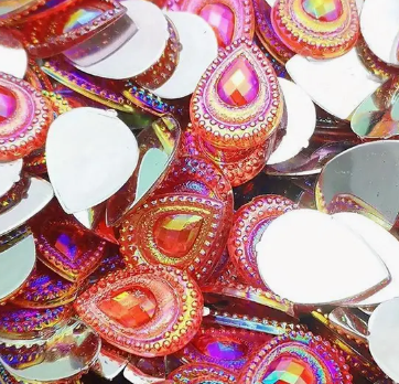 18*13mm Peacock Teardrops -See Color Options