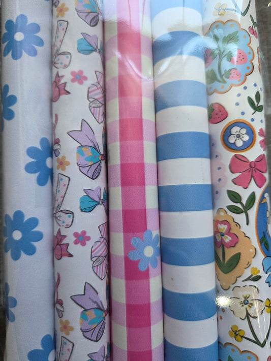 Berries and Bows Backing Set