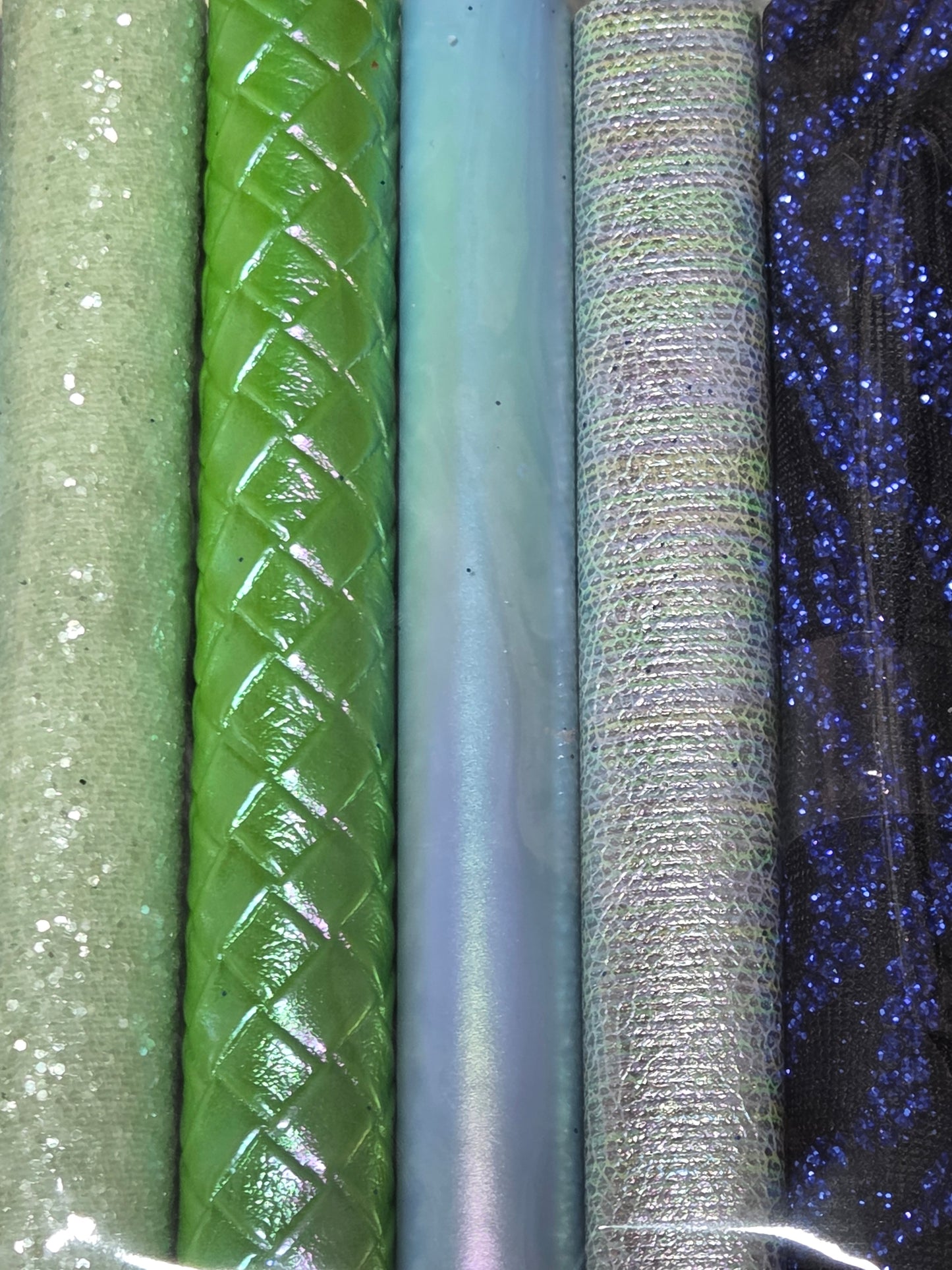 Green and Blue Backing Set