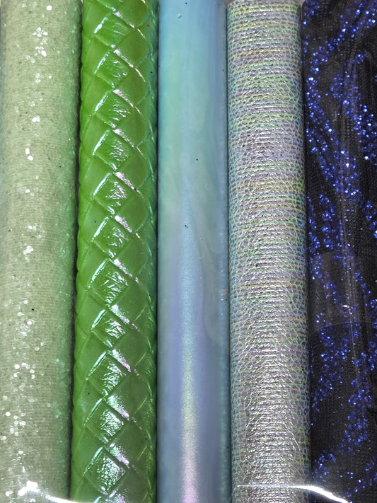 Green and Blue Backing Set