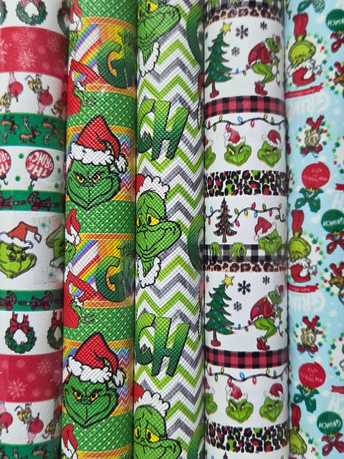 Grinch Green Backing Set
