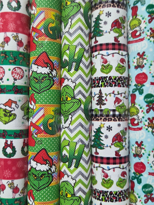 Grinch Green Backing Set