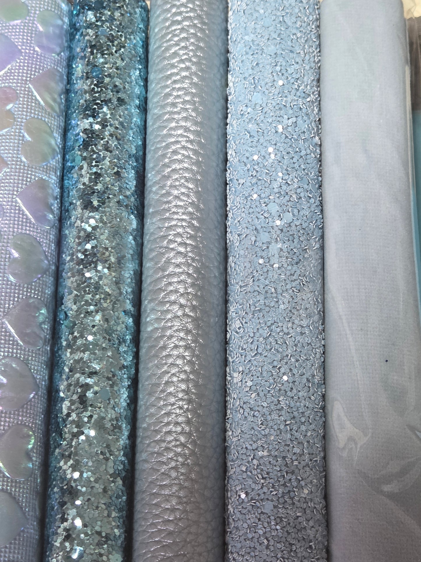 Blue Love Backing Set