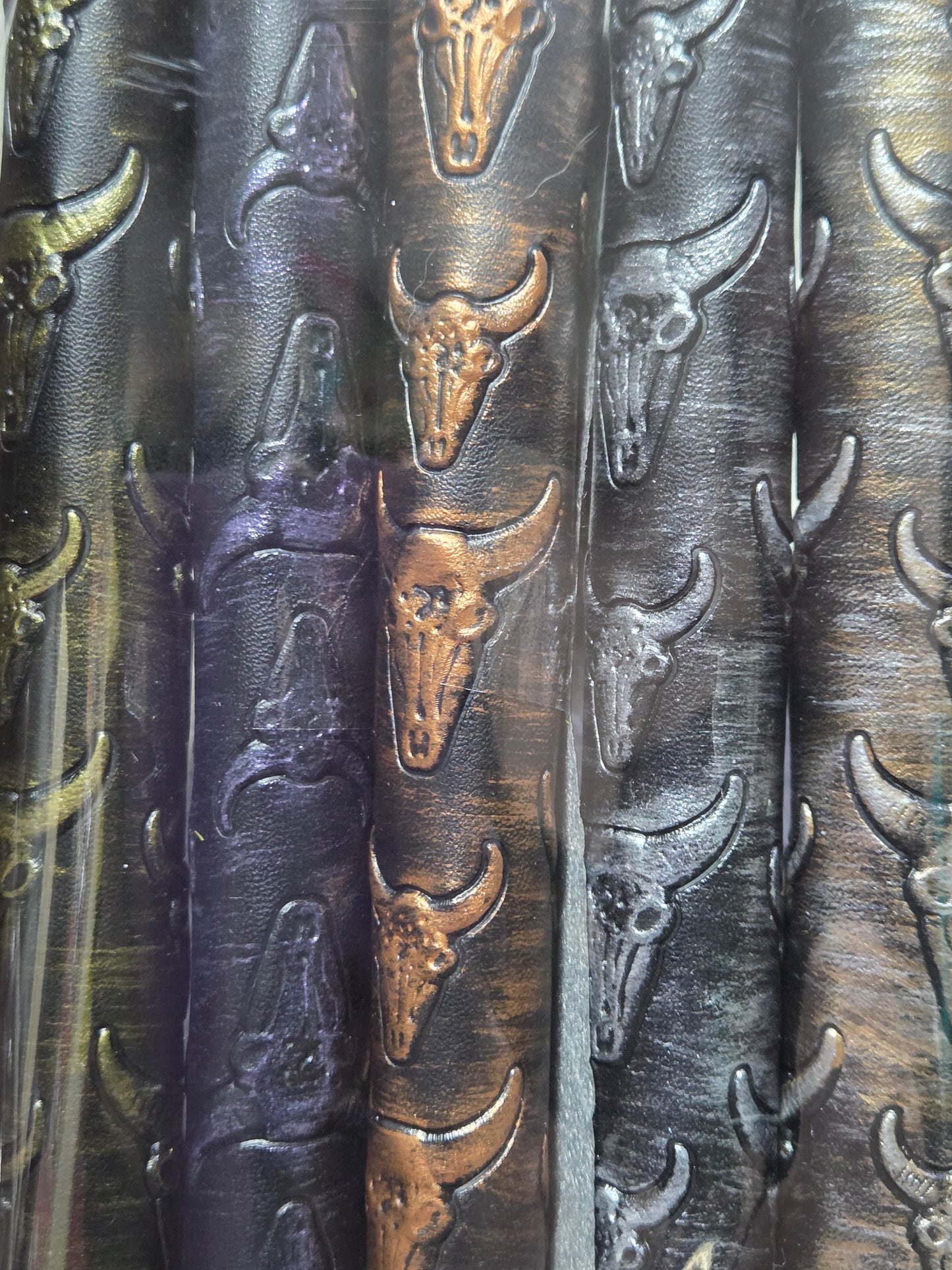 Bull Skull Backing Set
