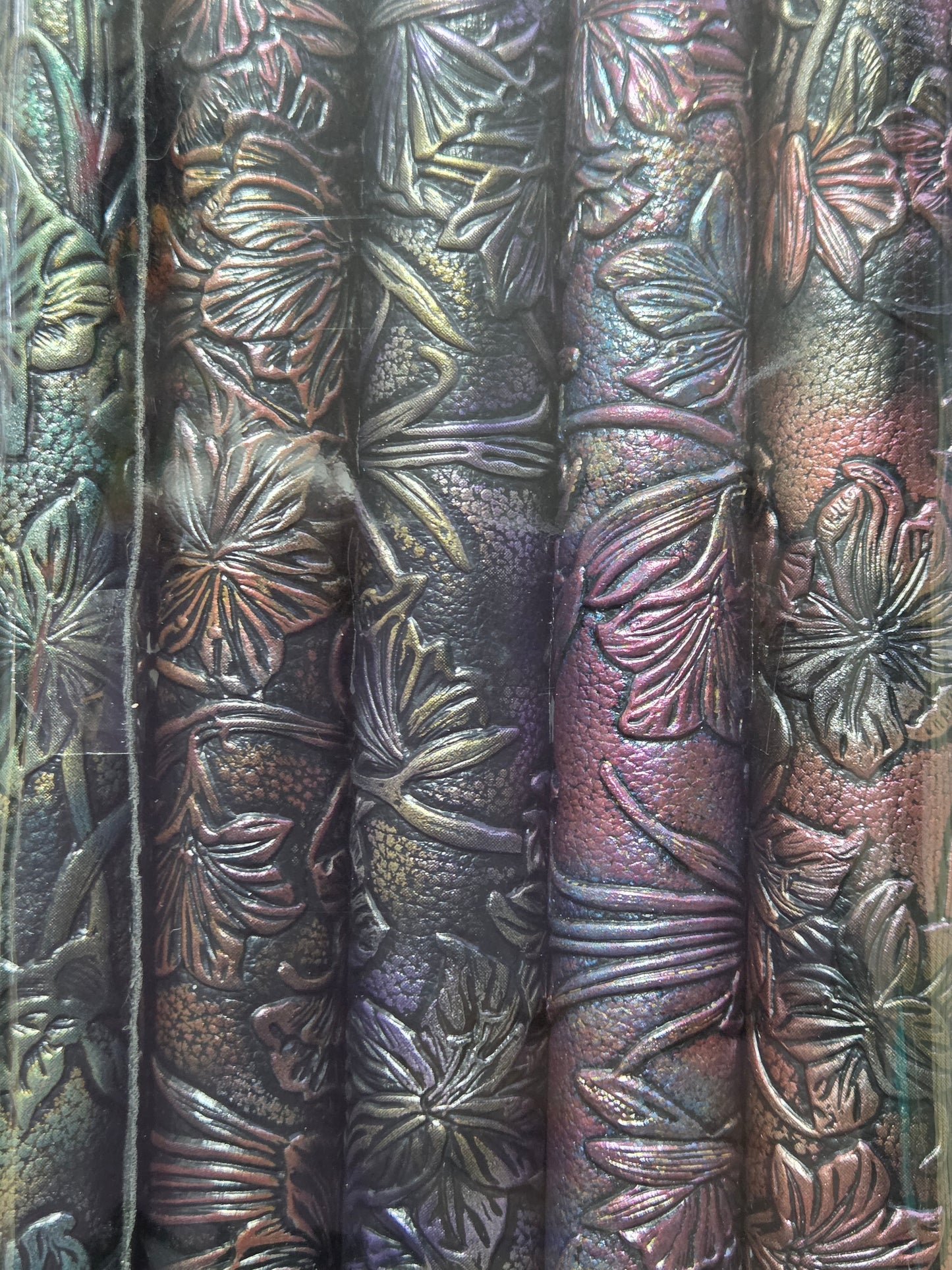 Embossed Lily Backing Set