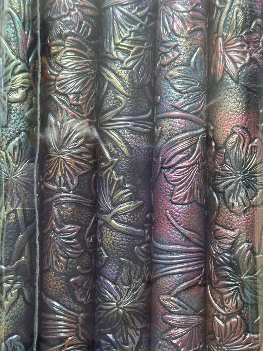 Embossed Lily Backing Set