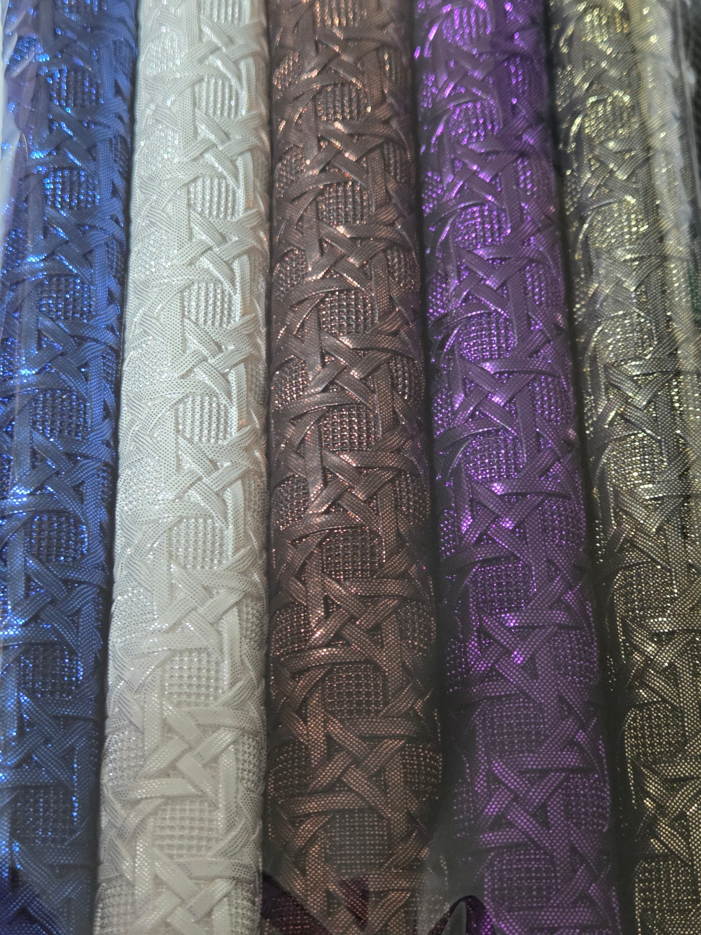 Metallic Baskets Backing Set