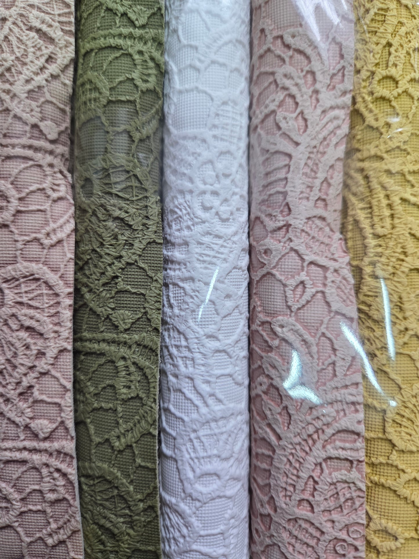 Olive Bar Lace Backing Set