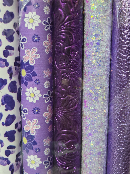 Purple Backing Set