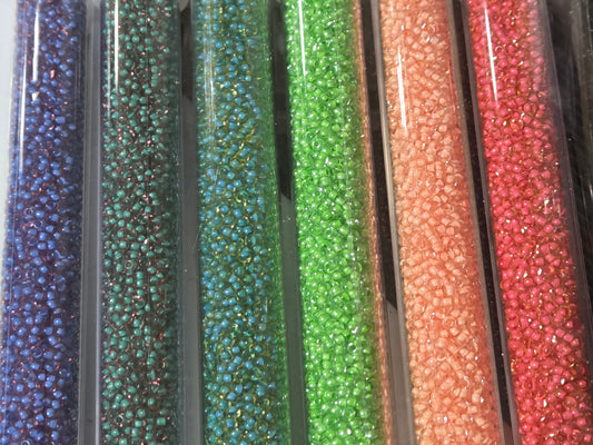 10/0 Seed Bead, C/L Terra Color Set