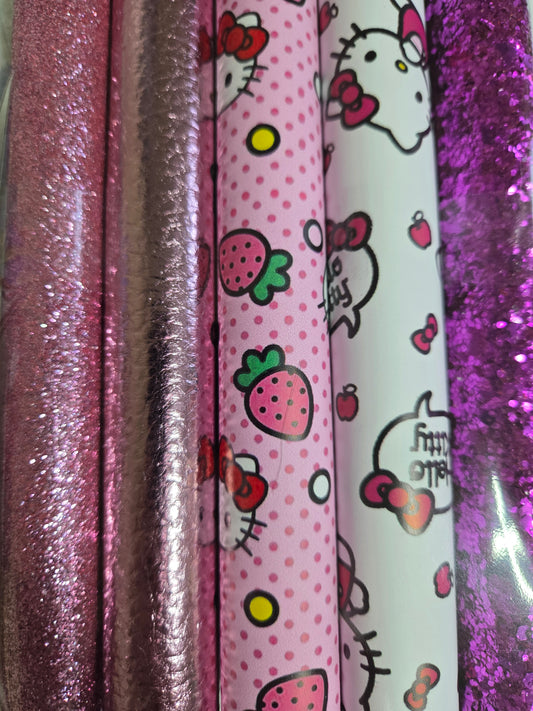 Kitty Pink Backing Set