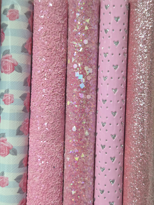 Romantic Pink Backing Set