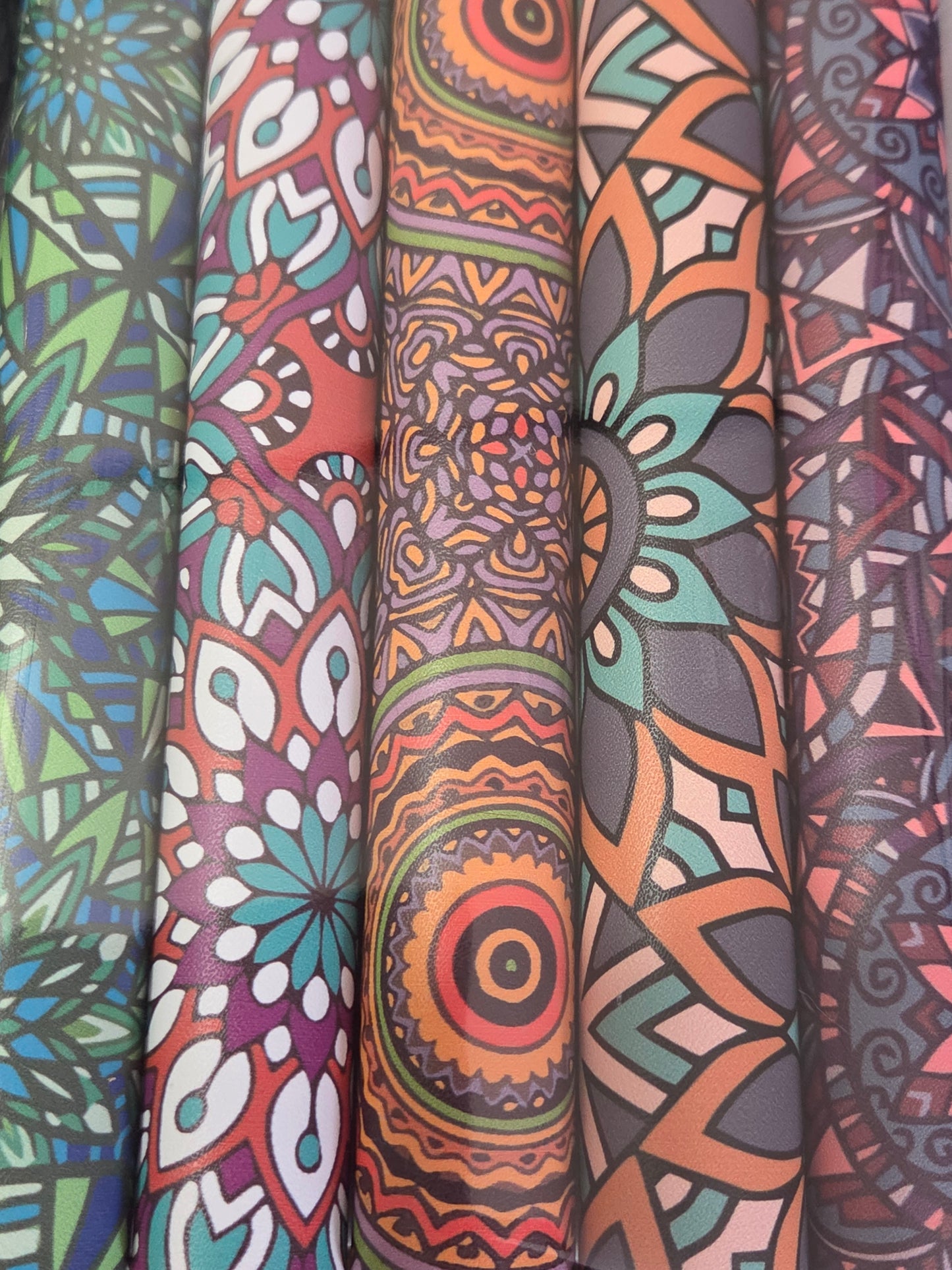 Boho Mandalas Backing Set